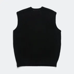 5G Wool BONE Vest - Black